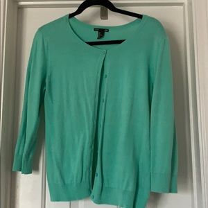 H&M Cardigan Seafoam Large